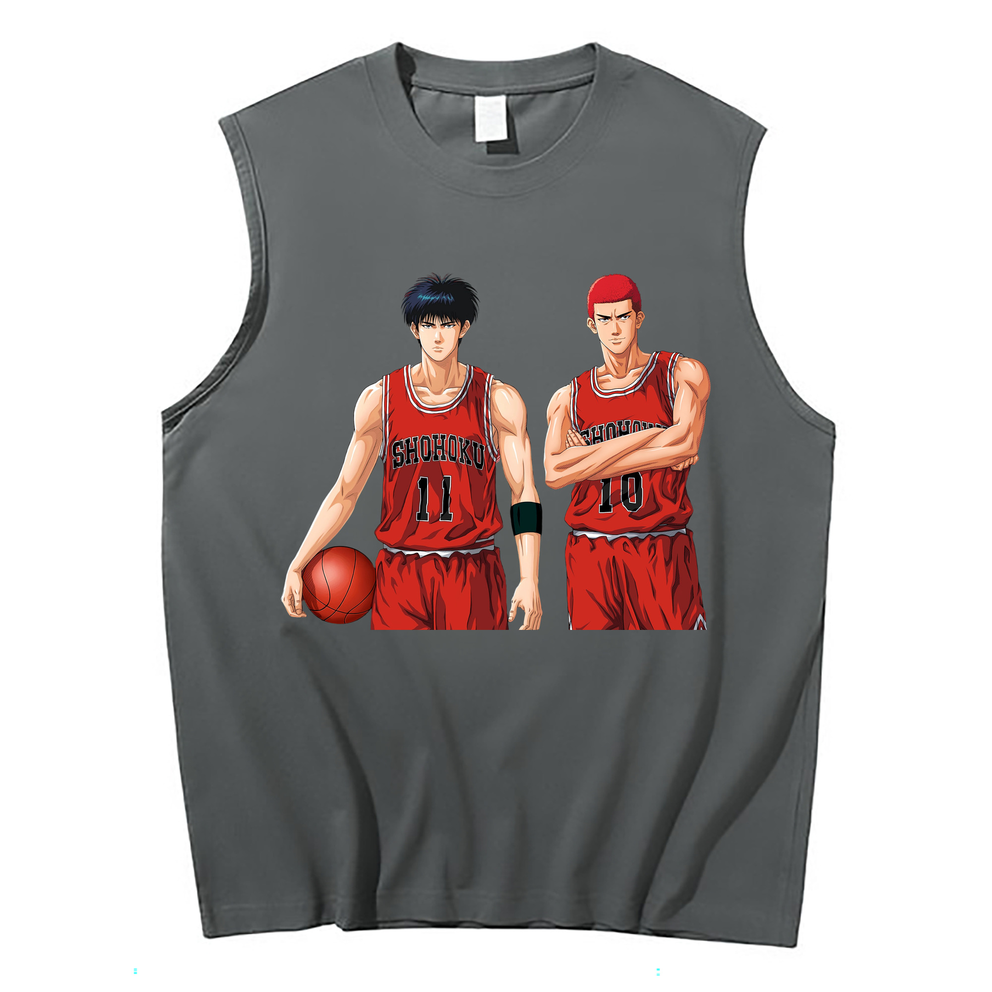 （画像用） SLAM DUNK／スラムダンク コットン100％タンクトップ（フロントプリント）